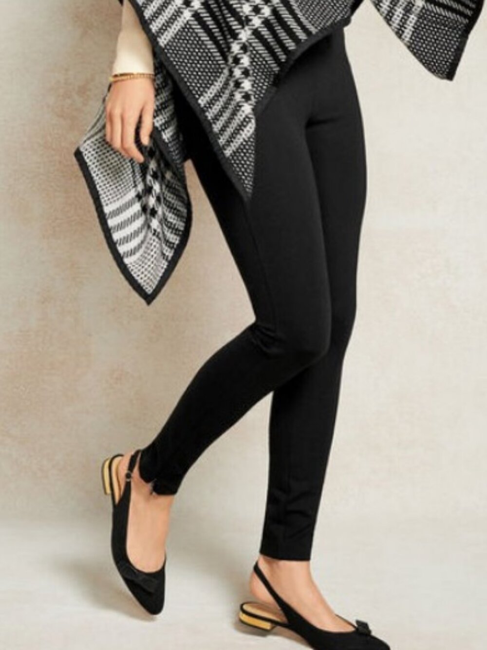 Talbot Soho Ponte Leggings, Size 6, Like New